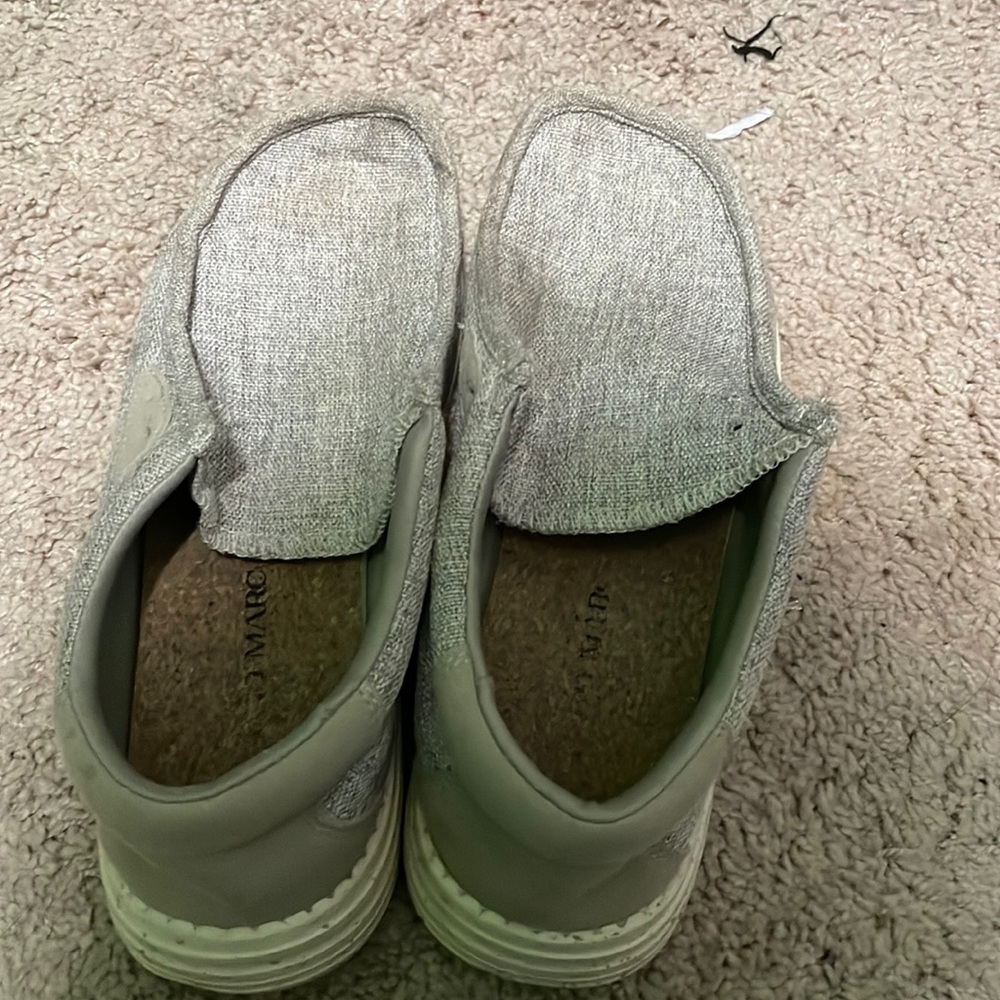 Bruno Mars slip on laced loafers